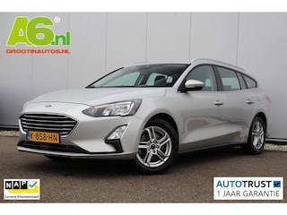 Ford Focus Wagon 1.0 EcoBoost Hybrid Trend Edition Business 125PK Trekhaak Navigatie Achteruitrijcamera Carplay Android Clima Cruise 16 inch LMV