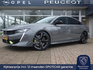 Peugeot 508 Berline PSE HYbrid 360PK e-EAT8 Automaat, Rijklaarprijs, Panoramisch schuif/kanteldak Navigatie FOCAL HiFi 7,4 kW lader