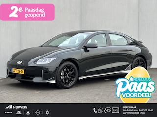 Hyundai Ioniq 6 Connect 77.4 kWh Automaat / Warmtepomp / SOH 100% / Fabrieksgarantie tot 1-2030 / 8 Jaar Batterij Garantie / Camera / 1.500 KG Trekgewicht / Adaptieve Cruise / Stoel, Stuur & achterbank Verwarming / Dodehoek / Apple carplay/Android auto /