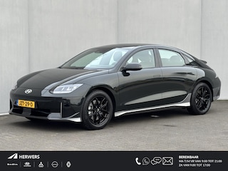 Hyundai Ioniq 6 Connect 77.4 kWh Automaat / Warmtepomp / SOH 100% / Fabrieksgarantie tot 1-2030 / 8 Jaar Batterij Garantie / Camera / 1.500 KG Trekgewicht / Adaptieve Cruise / Stoel, Stuur & achterbank Verwarming / Dodehoek / Apple carplay/Android auto /