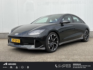 Hyundai Ioniq 6 Connect 77.4 kWh Automaat / Warmtepomp / SOH 100% / Fabrieksgarantie tot 1-2030 / 8 Jaar Batterij Garantie / Camera / 1.500 KG Trekgewicht / Adaptieve Cruise / Stoel, Stuur & achterbank Verwarming / Dodehoek / Apple carplay/Android auto /