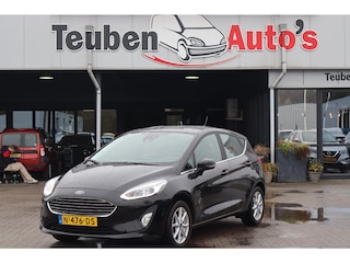 Ford Fiesta 1.0 EcoBoost Hybrid Titanium Navigatie, Apple Carplay, Climate control, Cruise control,
