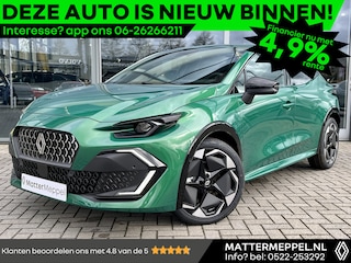 Renault Clio 1.8 Full Hybrid 160 Techno | Pack Première | 360° Camera | Stoelverwarming | Intelligent Adaptive Cruise Control (ACC) | Draadloze Telefoonlader | Blindspot | Navigatie | Climate Control | Apple CarPlay/Android Auto ​