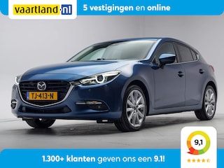 Mazda 3 2.0 SkyActiv-G 120 GT-M Bose [ Navi Stuur- Stoel verwarming Leder Camera Carplay / Android Trekhaak ]