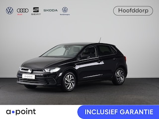 Volkswagen Polo 1.0 TSI Life Edition 95 pk | Verlengde garantie | Navigatie | Parkeersensoren | Achteruitrijcamera | Adaptieve cruise control | Stoelverwarming |