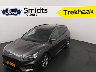 Ford Focus Wagon 125PK EcoBoost Hybrid ST Line Business | Trekhaak | Winterpack | Keyless | Clima | AR Camera | Park sens. V+A | Head up display