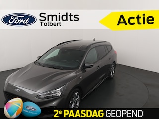 Ford Focus Wagon 125PK EcoBoost Hybrid ST Line Business | Trekhaak | Winterpack | Keyless | Clima | AR Camera | Park sens. V+A | Head up display