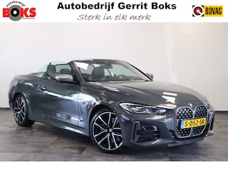 BMW 4-serie Cabrio M440i xDrive High-Executive 374PK Individueel-lak Navigatie  Volleder 19LMV Head up