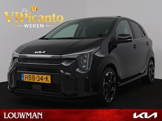 Kia Picanto 1.0 DPI GT-Line | Schuif/Kantel dak | Automaat | Camera | Leder | Nederlandse auto | 1e eigenaar |
