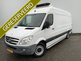 Mercedes-Benz Sprinter 313 2.2 CDI 432LMaxi Koel auto wekt 100% Airco Cruise 3Zits Lucht Geveerd & Compresor Euro 5 Side Bar