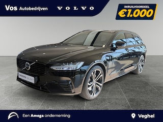 Volvo V90 2.0 T6 Plug-in hybrid AWD Plus Dark Panoramadak | Luchtvering | LONG RANGE