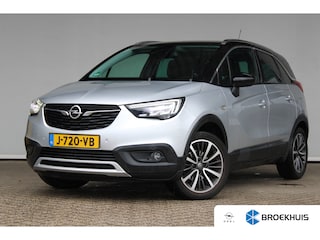 Opel Crossland X 1.2 Turbo Ultimate | Panoramadak | Ledere bekleding | Keyless start | Apple carplay | 17` lichtmetalen velgen |
