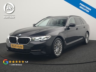 BMW 5-serie Touring 520e Business Edition Plus PHEV 204pk Dealer O.H. | Head Up | Camera | Lederen Comfortstoelen Memory & Ventilatie | Apple Carplay | Blis | Virtual | Stoelverwarming | Navigatie | DAB | Plug In Hybrid |