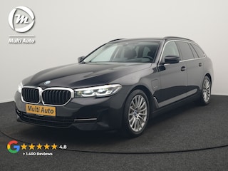 BMW 5-serie Touring 520e Business Edition Plus PHEV 204pk Dealer O.H. | Head Up | Camera | Lederen Comfortstoelen Memory & Ventilatie | Apple Carplay | Blis | Virtual | Stoelverwarming | Navigatie | DAB | Plug In Hybrid |
