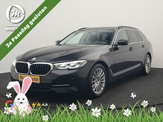 BMW 5-serie Touring 520e Business Edition Plus PHEV 204pk Dealer O.H. | Head Up | Camera | Lederen Comfortstoelen Memory & Ventilatie | Apple Carplay | Blis | Virtual | Stoelverwarming | Navigatie | DAB | Plug In Hybrid |