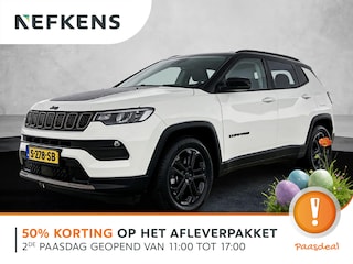 Jeep Compass 4xe Plug-in Hybrid Electric Upland 240pk Automaat | Navigatie | Adaptieve Cruise Control | 18"LMV | LED | Keyless Entry/Start | Camera | Apple Carplay/Android Auto |