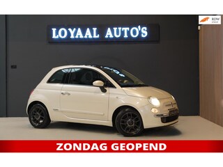Fiat 500 1.2 Lounge | AUT | PARELMOER | AIRCO | PANO | ELEK.RAMEN | APK.