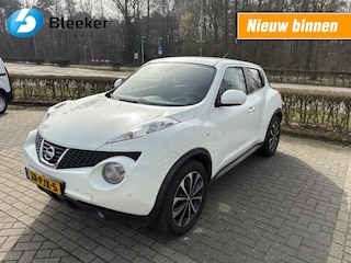 Nissan Juke 1.6 Tekna Ecc Leer Navi Camera 18LM PDC v+a NL-auto!