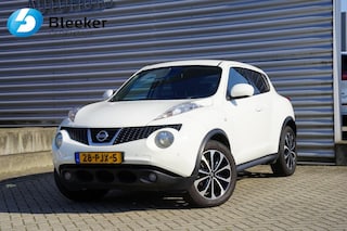 Nissan Juke 1.6 Tekna Ecc Leer Navi Camera 18LM PDC v+a NL-auto!