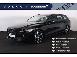 Volvo V60 T8 Recharge AWD Ultimate Dark - Panorama/schuifdak - IntelliSafe Assist & Surround - 360º Camera - Bowers & Wilkins audio - Adaptieve LED koplampen - Verwarmde voorstoelen, stuur & achterbank - Parkeersensoren voor & achter - Elektr. bedienb. voorstoelen met geheugen - Head up display - 19' LMV