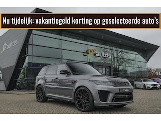 Land Rover Range Rover Sport P575 SVR 575pk Panoramadak *BTW* Carbon pakket Head-up Softclose 24" LMV Vossen