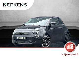 Fiat 500 La Prima 42 kWh Cabrio | Kunstlederen bekleding | Navigatie | Stoelverwarming | Achteruitrijcamera