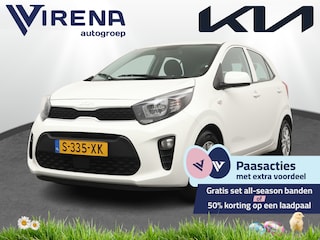 Kia Picanto 1.0 DPi DynamicLine - Cruise Control - Airco - Apple CarPlay/Android Auto- Bluetooth - Fabrieksgarantie tot 05-2030