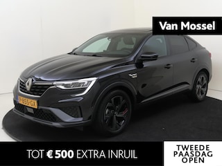 Renault Arkana 1.6 E-Tech Hybrid 145 R.S. Line | Apple Carplay/Android | Autonomous Emergency Braking | cruise control adaptief | dodehoek detectie| electronic climate control | lederen/microvezel bekleding | LED koplampen | lichtmetalen velgen 18"| navigatiesysteem | rijstrooksensor met correctie | voorstoelen verwarmd | elektrisch glazen schuif-/kanteldak | file assistent |