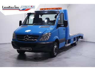 Mercedes-Benz Sprinter 518 CDI 3.0 V6 184 pk Autotransporter 1e Eigenaar Airco ECC, Navi, Trekhaak 3.500 kg, NAP, 3-Zits
