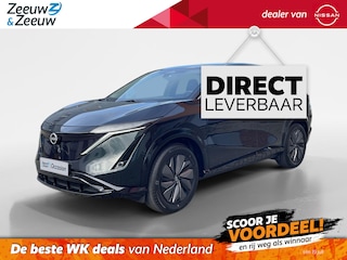 Nissan Ariya Limited Edition 91 kWh Voorraadkorting €3.000,-|Navigatie| Parkeersensoren v+a| Adaptieve cruise control||Dodehoeksensor|