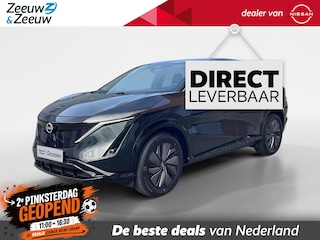 Nissan Ariya Limited Edition 91 kWh Voorraadkorting €3.000,-|Navigatie| Parkeersensoren v+a| Adaptieve cruise control||Dodehoeksensor|