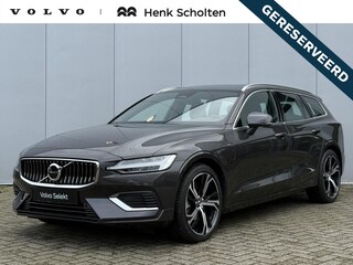 Volvo V60 T6 Automaat Plug-in hybrid AWD Plus Bright | Panoramadak | Stoel- & Stuurwielverwarming | Premium audio by Harman Kardon | All-season banden | Sportstoelen | Elektrisch bedienbare voorstoelen met geheugen | 20 inch lichtmetalen velgen |