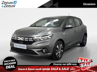 Dacia Sandero 1.0 TCe 90 Expression NAVI AIRCO CAMERA CRUISE CONTROLE APPLE CARPLAY ANDROID AUTO 5 DEURS PAS 8000KM