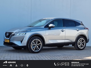 Nissan Qashqai 1.3 MHEV N-Style / Trekhaak (1400KG Trekgewicht) / Navigatie / Android Auto/Apple Carplay / 360 Camera / Cruise Control Adaptief / Climate Control / Draadloze Telefoonlader / 19" Lichtmetalen Velgen / DAB / Keyless