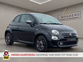 Fiat 500 0.9 TwinAir Turbo Sport 2019 ZWART | Apple CarPlay | Cruise Cont