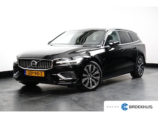 Volvo V60 2.0 T6 Plug-in hybrid AWD Plus Bright | Trekhaak | Panoramadak | Leder |