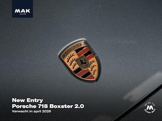 Porsche 718 , PDK, sportuitlaat, PDLS, ParkAssist, 20", cruise, sportstoelen+