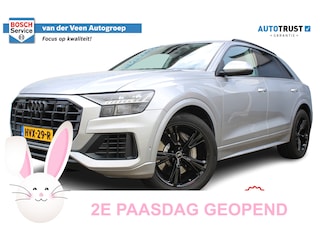 Audi Q8 55 TFSI e quattro Pro Line | Incl. 12 maanden Garantie | Night Vision Assistant | Luchtvering | Panorama dak | 360* Camera | Keyless Go | Stoel/stuur verwarming | Stoelventilatie | Elektrisch verstelbare stoelen | Elektrische kofferbakklep | Adaptive cruise | Dodehoekdetectie | Apple CarPlay/Android Auto | DAB | Climate controle | Automatisch inparkeren | Navigatie |