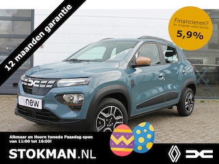 Dacia Spring Extreme 65 PK 27 kWh | Snellader 30 KW | camera achter | Apple car play | State Blue | NAVI |