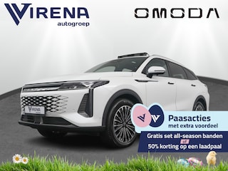 Omoda 9 1.5T-GDi SHS-P Premium - Prijs incl. Inruilpremie € 4.000,- - Head-up Display - Stoelverkoeling & Verwarming - Massagestoelen - SONY AUDIO - AppleCarplay - Android Auto 7 Jaar of 150.000km Fabrieksgarantie -