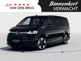 Volkswagen Multivan Bulli Edition L2 1.5 eHybrid EU6 180 kW (245pk) 31 Panorama dak | Elektrisch bedienbare schuifdeuren en achterklep | IQ Light | Wegklapb. Trekhaak | Navi | App Connect | ACC |