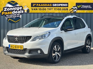 Peugeot 2008 1.2 Turbo 130pk GT-Line I Trekhaak 1250KG I Glazen Dak I Navigatie I Parkeersensoren I Active City Brake I Leer I