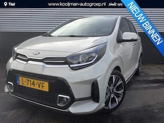 Kia Picanto 1.0 T-GDi GT-Line 5p Schuif/kanteldak, 1e eign. Dealeronderhouden, 100PK Leder, Stoel- & Stuurwiel verwarmd