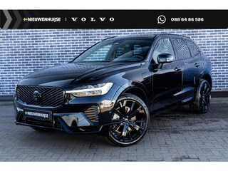 Volvo XC60 2.0 T6 Plug-in hybrid AWD Ultra Black Edition | Trekhaak | Harman Kardon Audio | Head-up Display | 360 Graden Camera | Panoramadak | Lichtmetalen Velgen 21 inch | Elektrisch Verstelbare Voorstoelen | Keyless Entry | BLIS