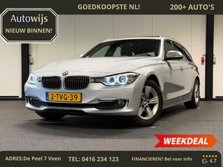 BMW 3-serie Touring 316i High Executive|LEDER|PANO|GROOT NAVI|DEALER ONDERHOUDEN