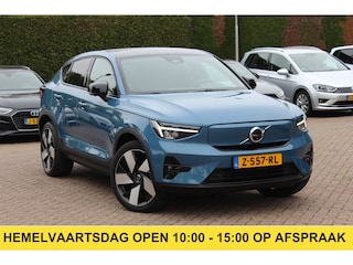 Volvo C40 Single Motor Extended Range Ultimate 82 kWh / Trekhaak / Panoramadak / 360Camera / Half leder / Keyless / 20'' / Harman Kardon / CarPlay / Warmtepomp / Stuur+Stoelverwarming / Dodehoek / DAB / ACC