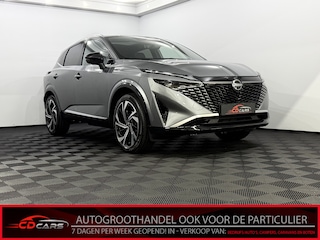 Nissan Qashqai 1.3 MHEV Xtronic Tekna Plus Panoramadak, 360 Camera, 20 inch velgen, Bose geluidsysteem, Memory stoelen, Head-up display, Navi, Keyless start, Elektrische achterklep, 3 jaar garantie