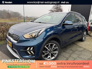 Kia Niro 1.6 GDi DynamicPlusLine Dodehoeksensor, Stoel/Stuurverwarming, Adaptieve Cruise Control, Lichtmetalen Velgen, Enz...