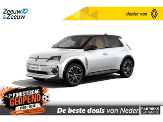 Renault 5 (Z&Z Renault Private Lease actie vanaf €399,-) urban range iconic cinq 40 kWh | Auto van het Jaar 2025 | Wij maken graag een Private Lease offerte op maat voor u!