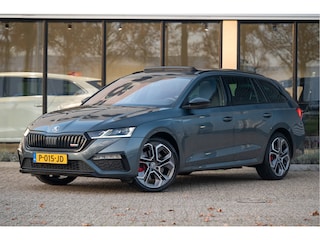 Skoda Octavia Combi 1.4 TSI RS iV PHEV Business | Pano | ACC | Matrix LED | Elek. Achterklep | Stoel- Stuurverw. | Dodehoek